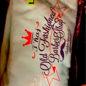 Men and women Barber logo T-shirts,hats. Women logo shorts.